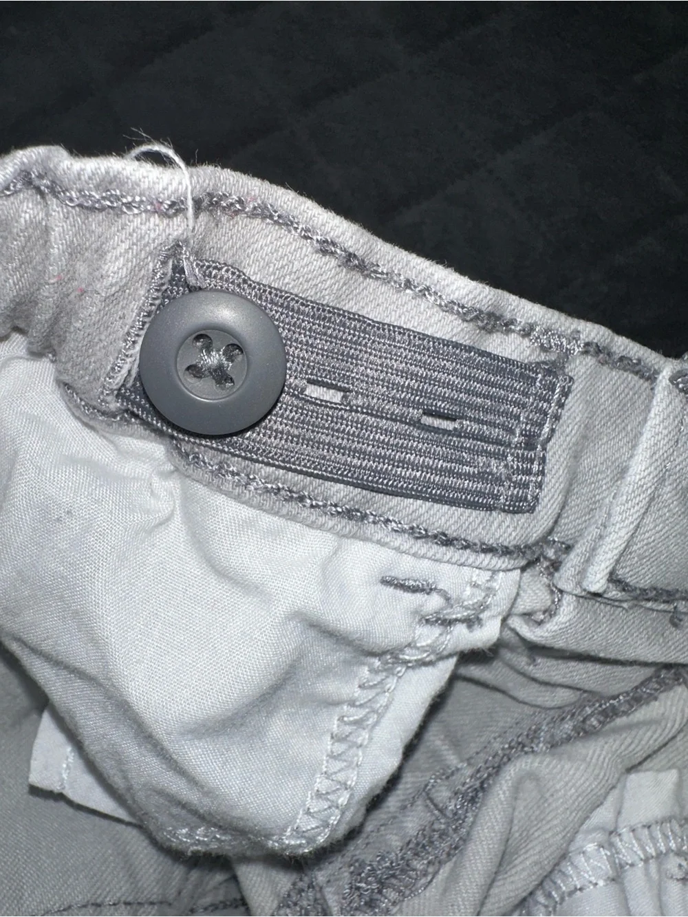 The Children's Place Light Gray Kids Stretch Denim Jeans